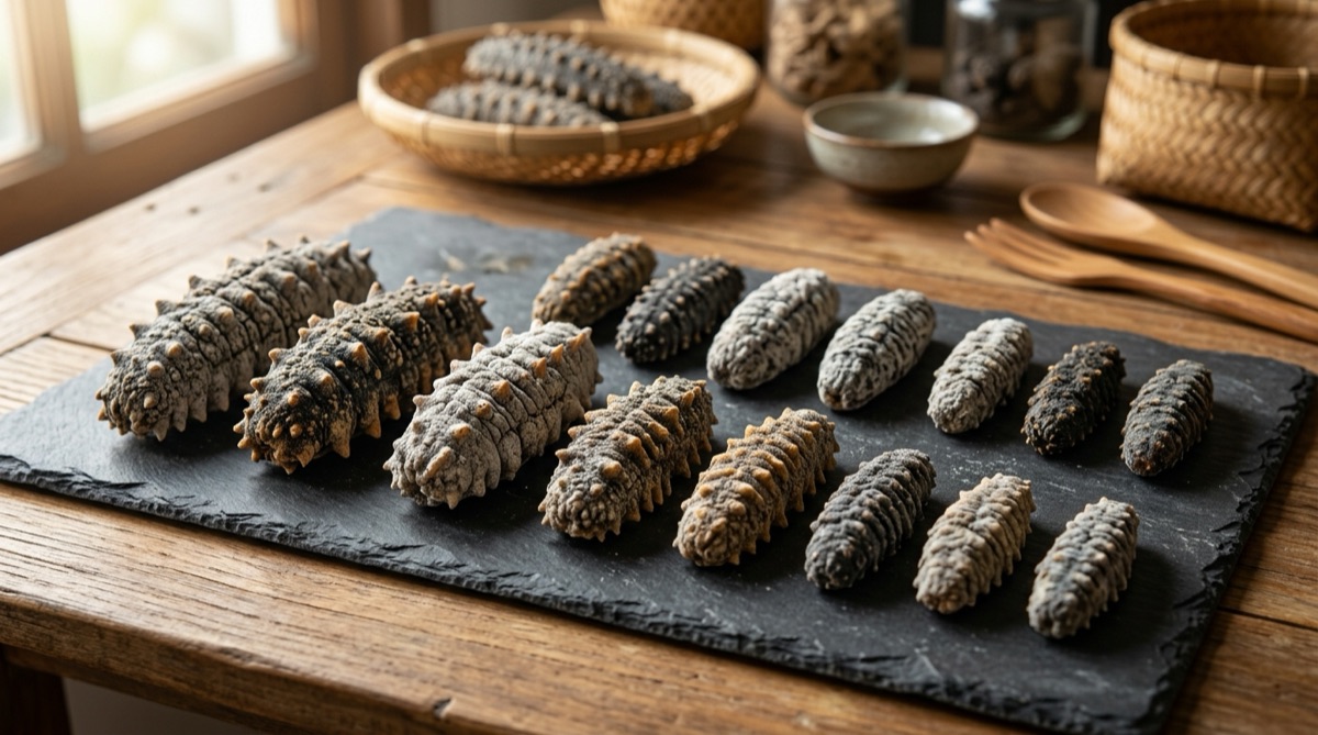 Dried Sea Cucumber (Beche-de-Mer)